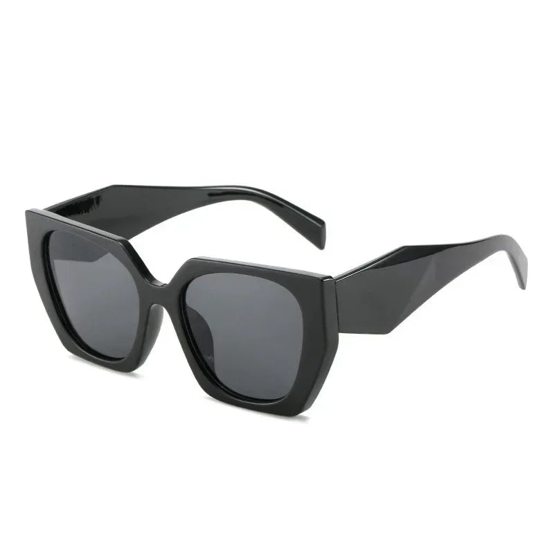Retro Cat Eye Large Rim Sunglasses - Viexta