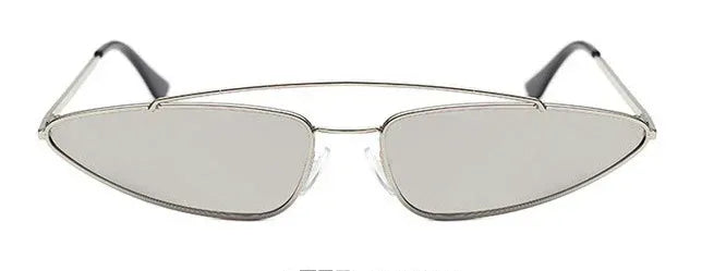 New double metal frame vintage sunglasses - Viexta