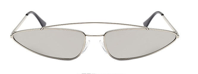 New double metal frame vintage sunglasses