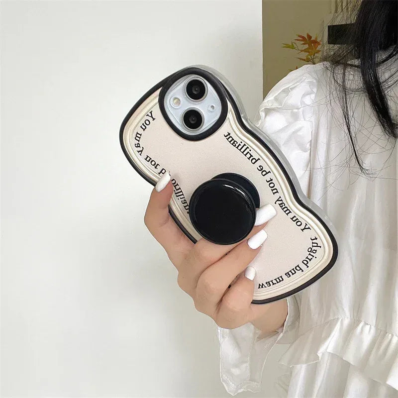 Ring English Twist Bracket iPhone Case - Viexta