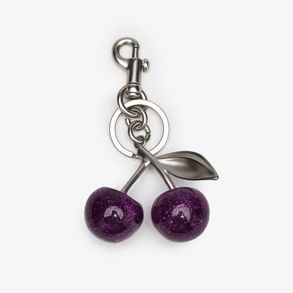 Cherry Handbag Pendant Keychain