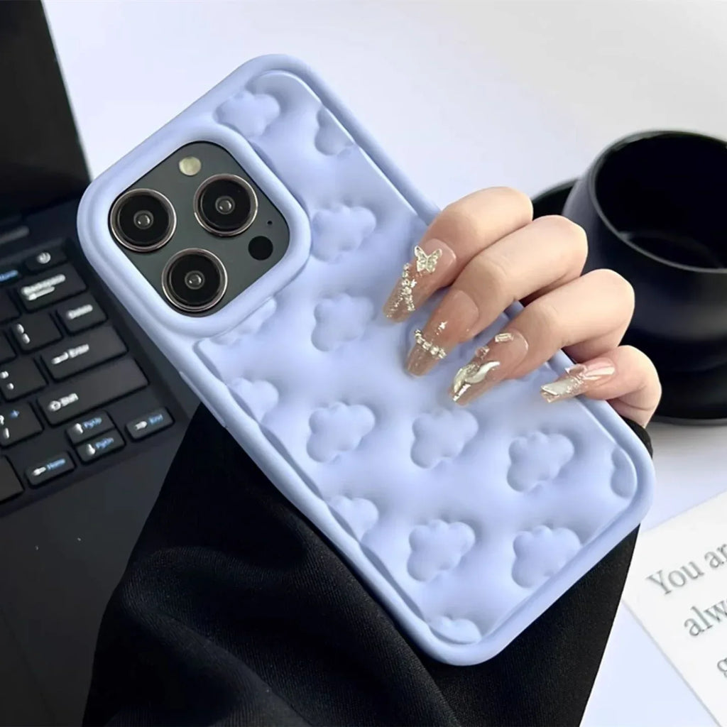 Three-dimensional Cloud iPhone Case - Viexta
