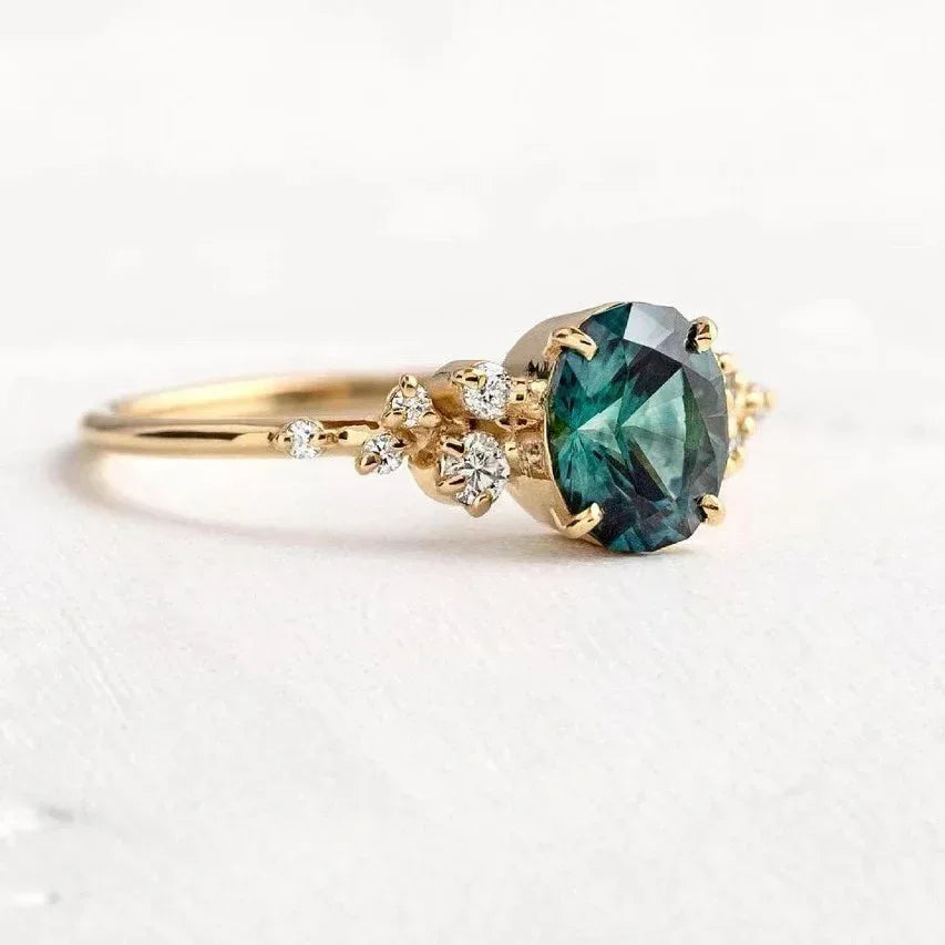 three-piece-temperament-flower-ring - Viexta