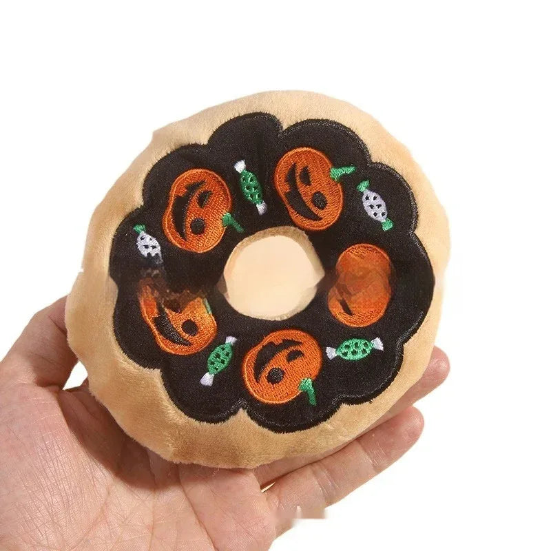 Halloween Dogs And Cats Plush Sound Toy - Viexta