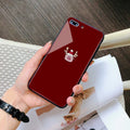 Christmas Snowman Glass Shock-resistant iPhone case - Viexta