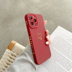 Angel Eye Bronzing Solid Color iPhone Case - Viexta