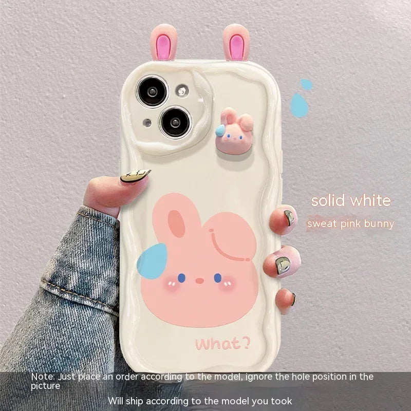 Funny Three-dimensional Frog Silicone iPhone Case - Viexta