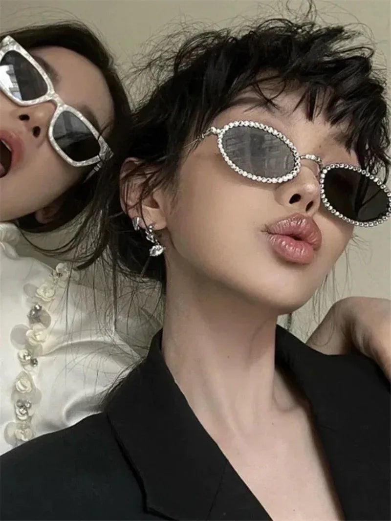 full-diamond-oval-sunglasses - Viexta