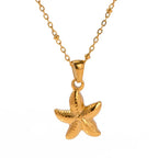 Starfish Pendant Neckpiece - Viexta