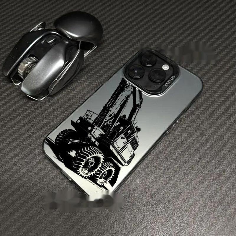 Excavator Laser iPhone Case - Viexta