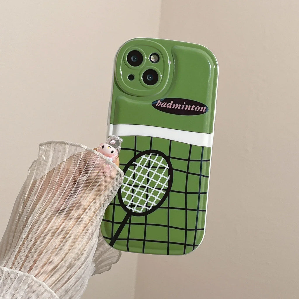 Badminton Bracket iPhone Case - Viexta