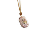 Baroque Freshwater Pearl Pendant - Viexta