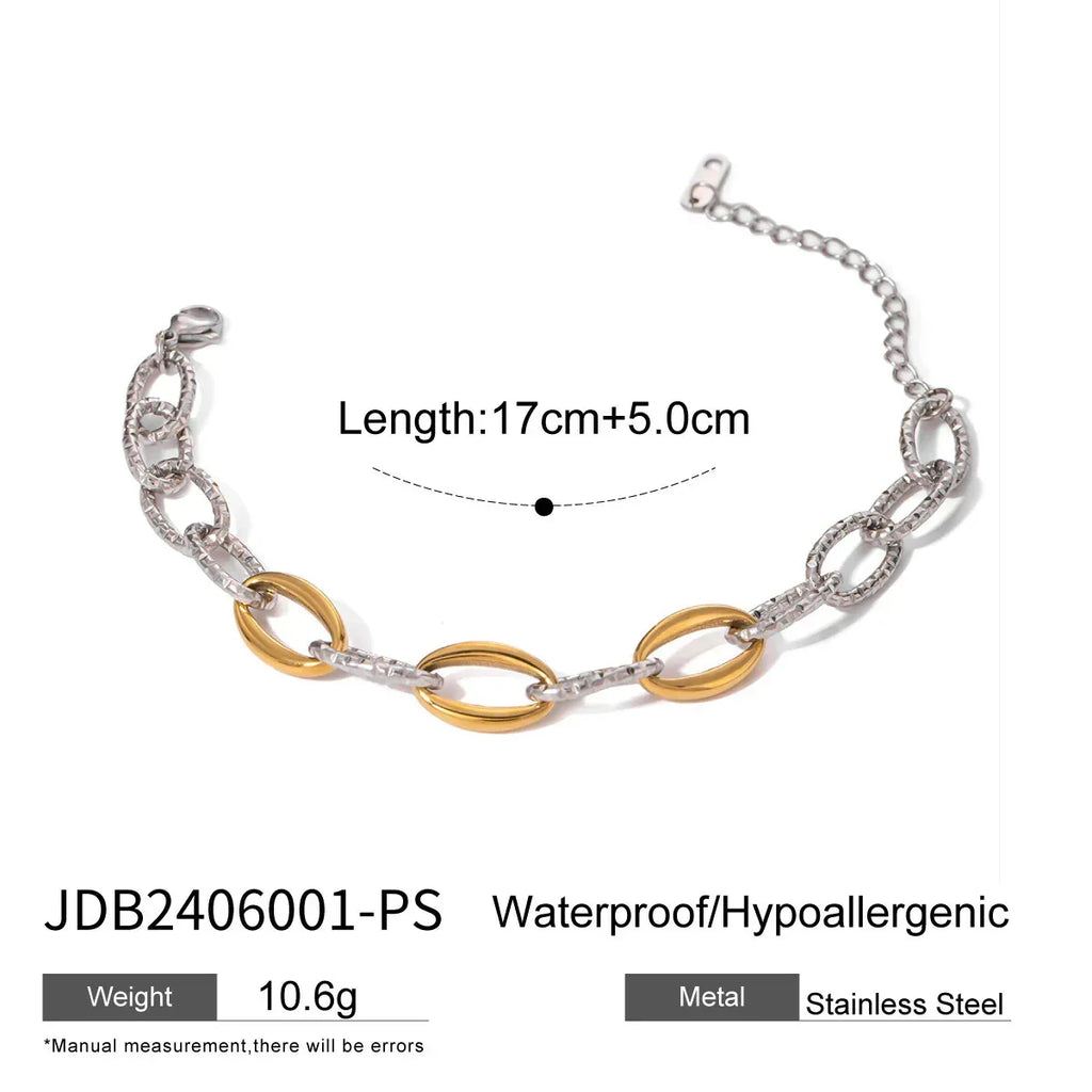 Stainless Steel Beaded Bracelet - Viexta