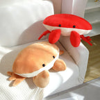 Household Fashion Brown Crab Plush Toys - Viexta