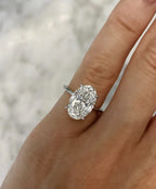 Simple Inlaid Zircon Ring Handmade - Viexta