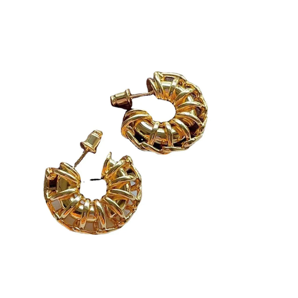 Twisted Temperament Celebrity Hoops - Viexta