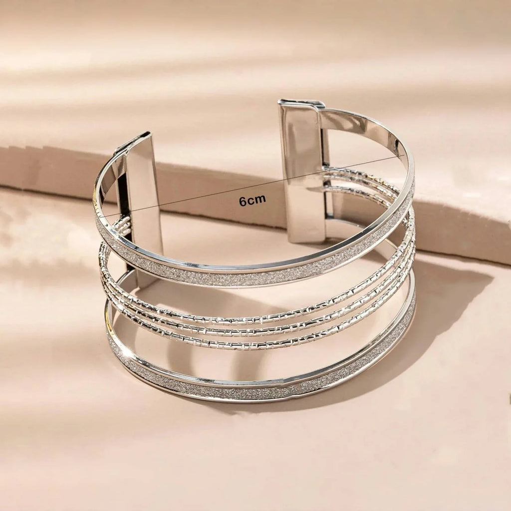 Versatile Hollow Frosted Bracelet - Viexta