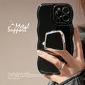 Metallic Dark Bracket iPhone Case - Viexta