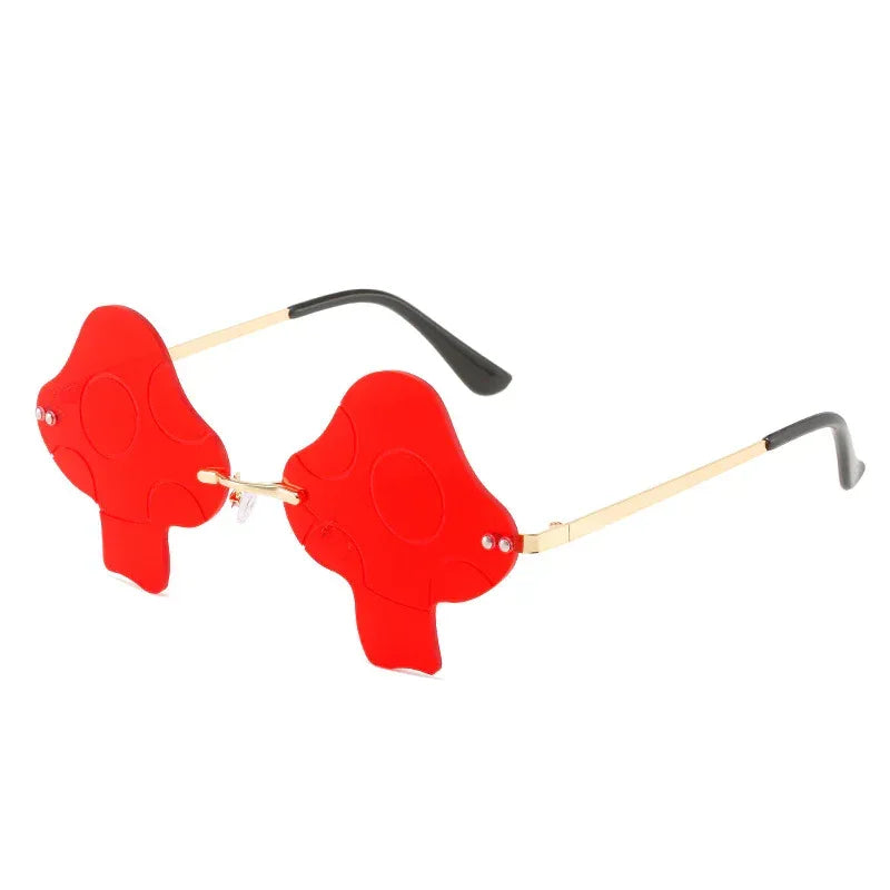 Irregular Mushroom-shaped Sunglasses - Viexta