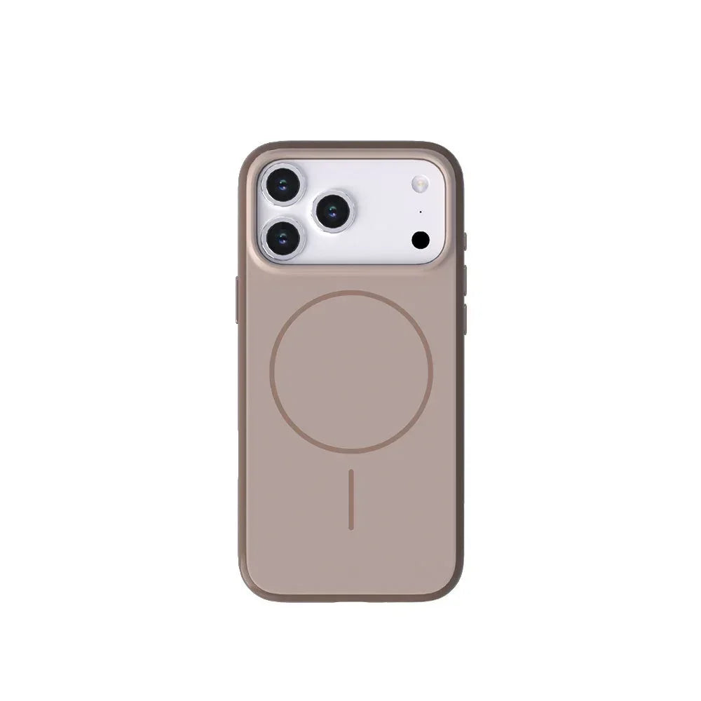 Magnetic Matte Silicone iPhone Case - Viexta