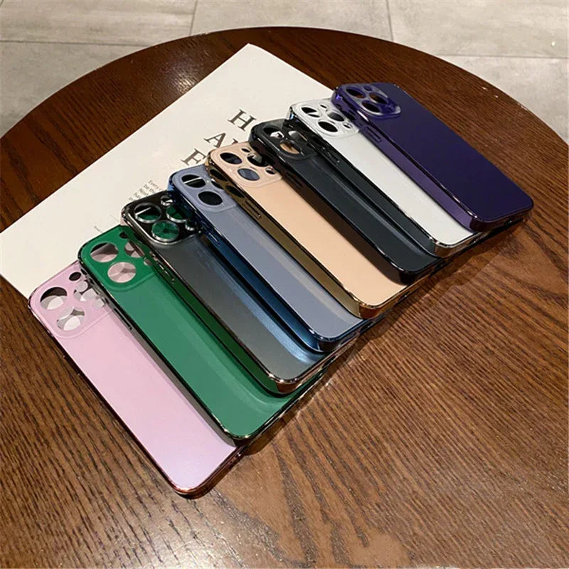 Electroplating Frosted iPhone Case - Viexta