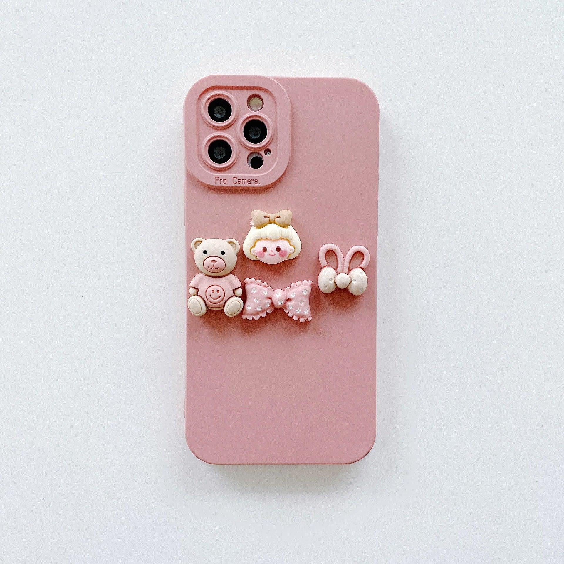 Three-dimensional Bear iPhone Case - Viexta