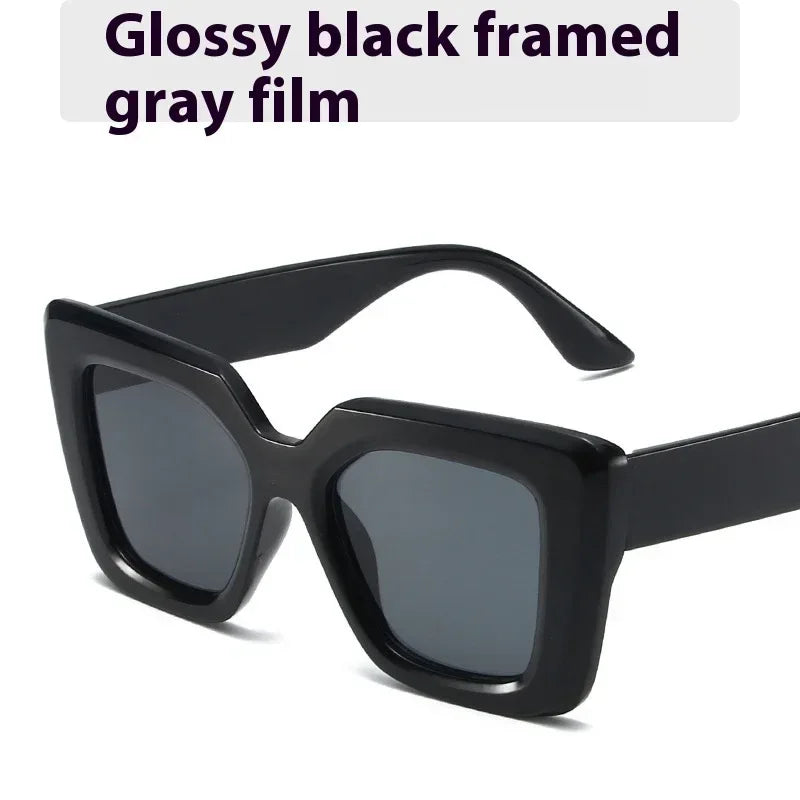 Classic Black Frame Travel Glasses - Viexta