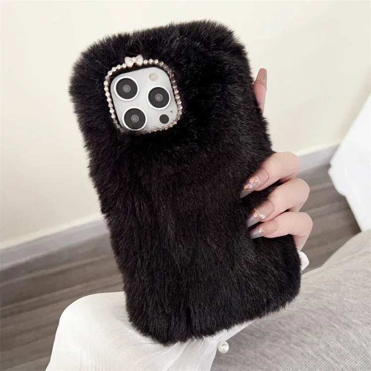 winter-plush-warm-iphone-case - Viexta