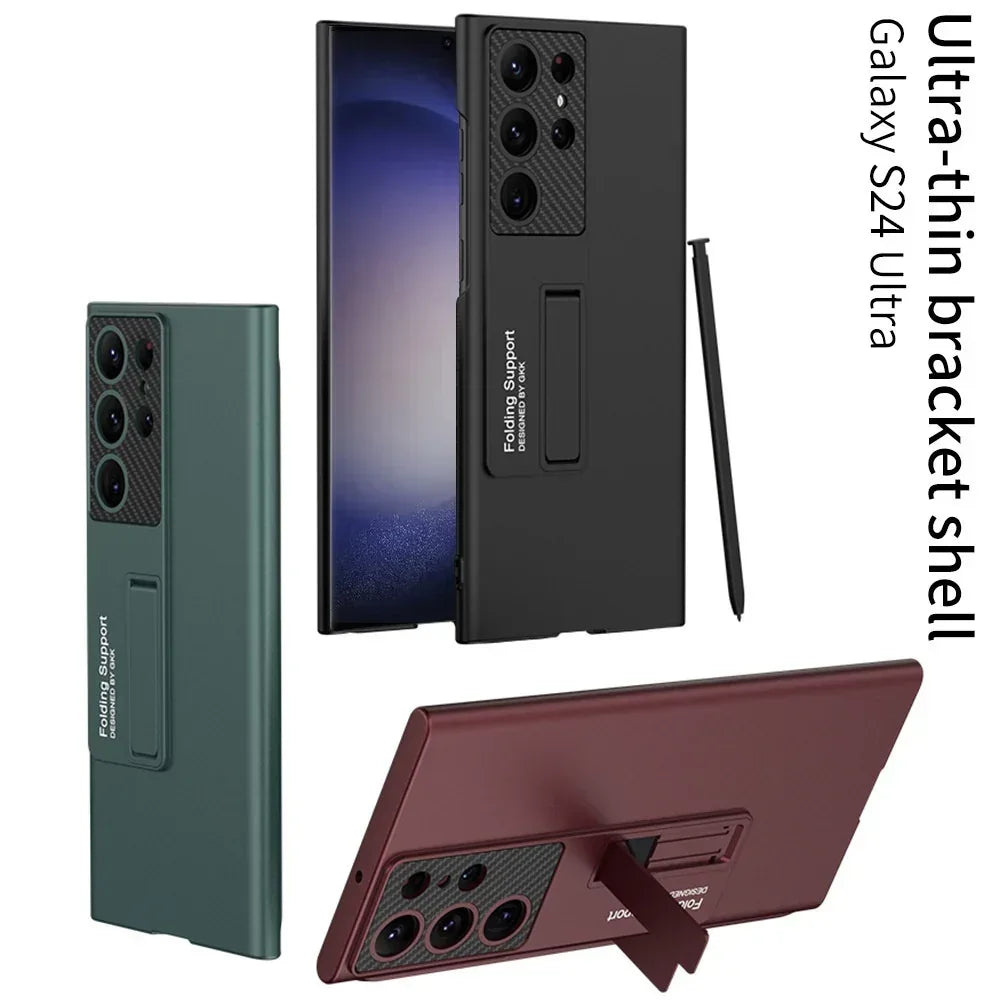 Ultra-thin Magnetic Bracket Drop-resistant Samsung Case - Viexta