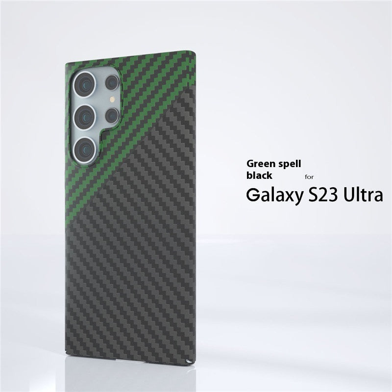 Carbon Fiber Hard Shell Samsung S Series Phone Case