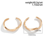 Cross-Border Design-Driven Irregular Metal Bracelet
