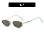 Metal Sun Protection Plain Sun Glasses - Viexta