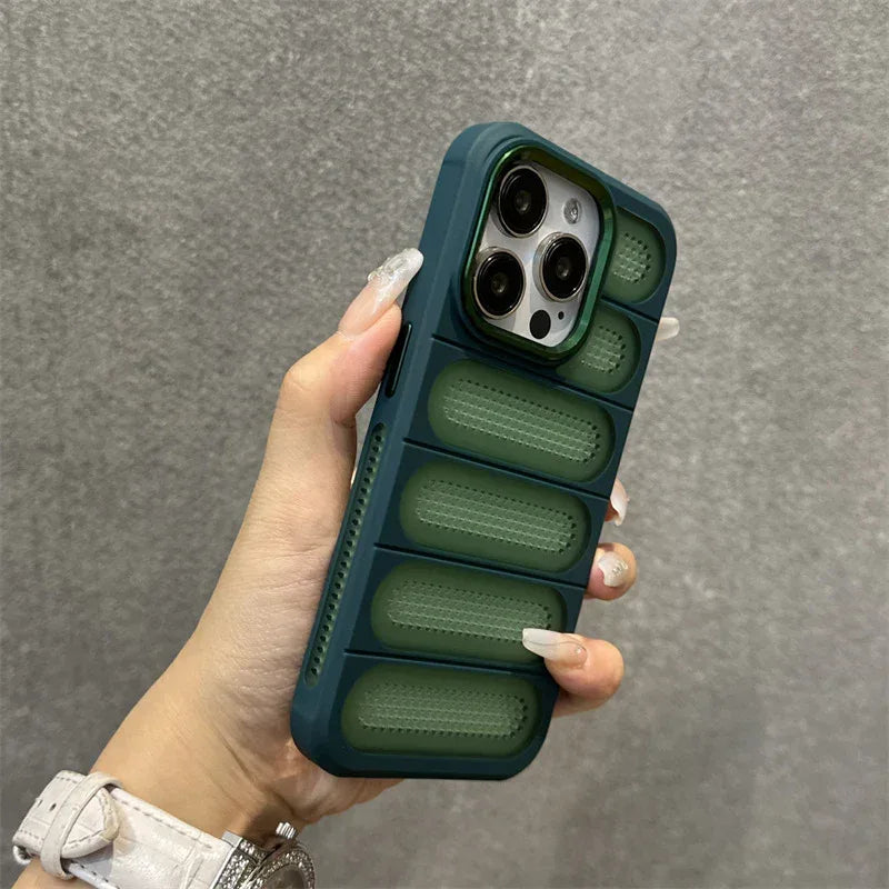 Honeycomb Heat Dissipation iPhone Case - Viexta