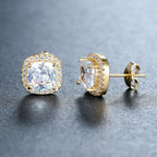 Korean-style Zircon Stud Earrings - Viexta