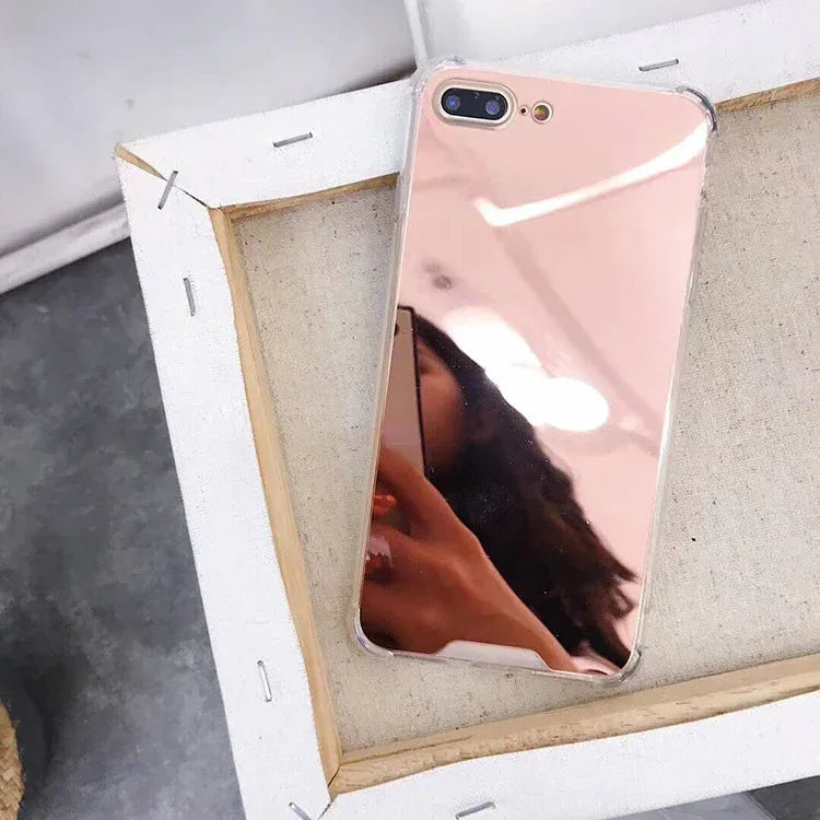 Mirror Shell Soft Protection iPhone Case - Viexta