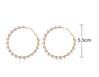 Korean Baroque Pearl Earrings - Viexta