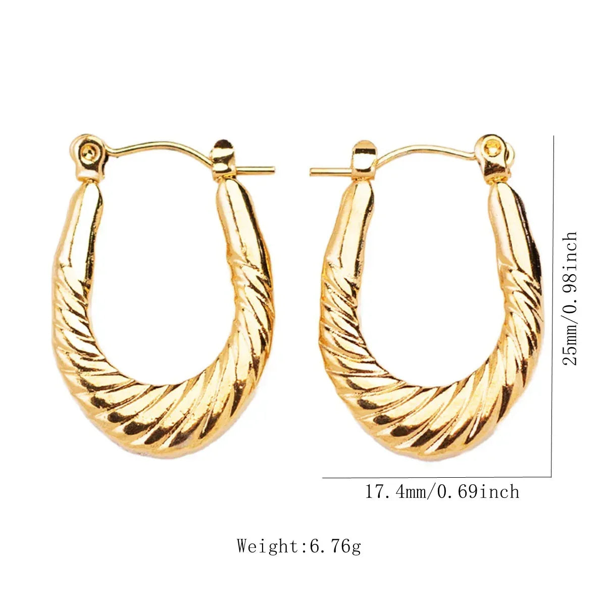 Stainless Steel Hoops - Viexta