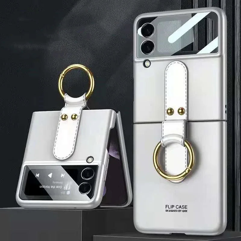 Samsung Galaxy Z Flip3 Phone Case with Ring - Viexta