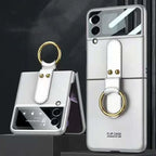 Samsung Galaxy Z Flip3 Phone Case with Ring - Viexta