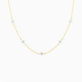 blue-flower-necklace - Viexta