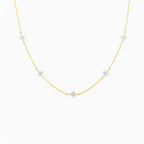 blue-flower-necklace - Viexta