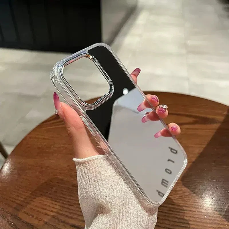 Niche High-grade Makeup Mirror iPhone Case - Viexta