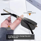 Men's New Frameless Fashion Sunglasses - Viexta