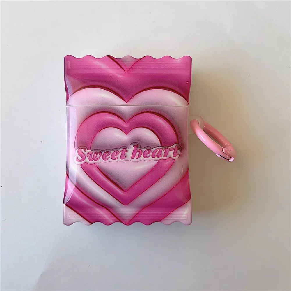 Love Shell Pattern Earphone Cover - Viexta