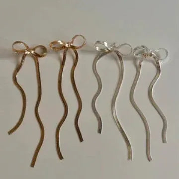 18k-bow-womens-earrings - Viexta