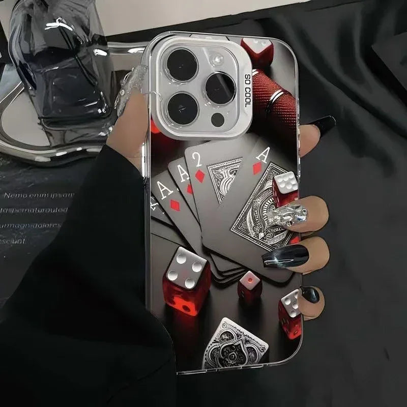Card Dice iPhone Case - Viexta