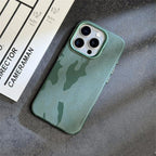 Camouflage Leather Magnetic iPhone Case - Viexta