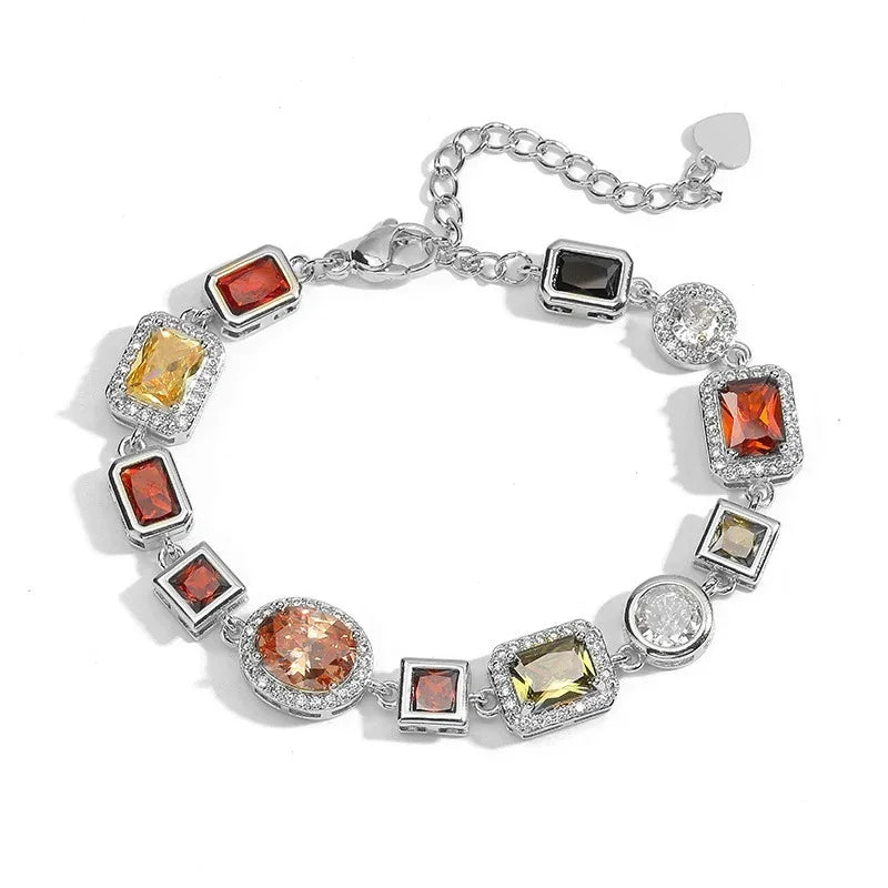 Retro Light-luxury Geometric Jewelry Set - Viexta