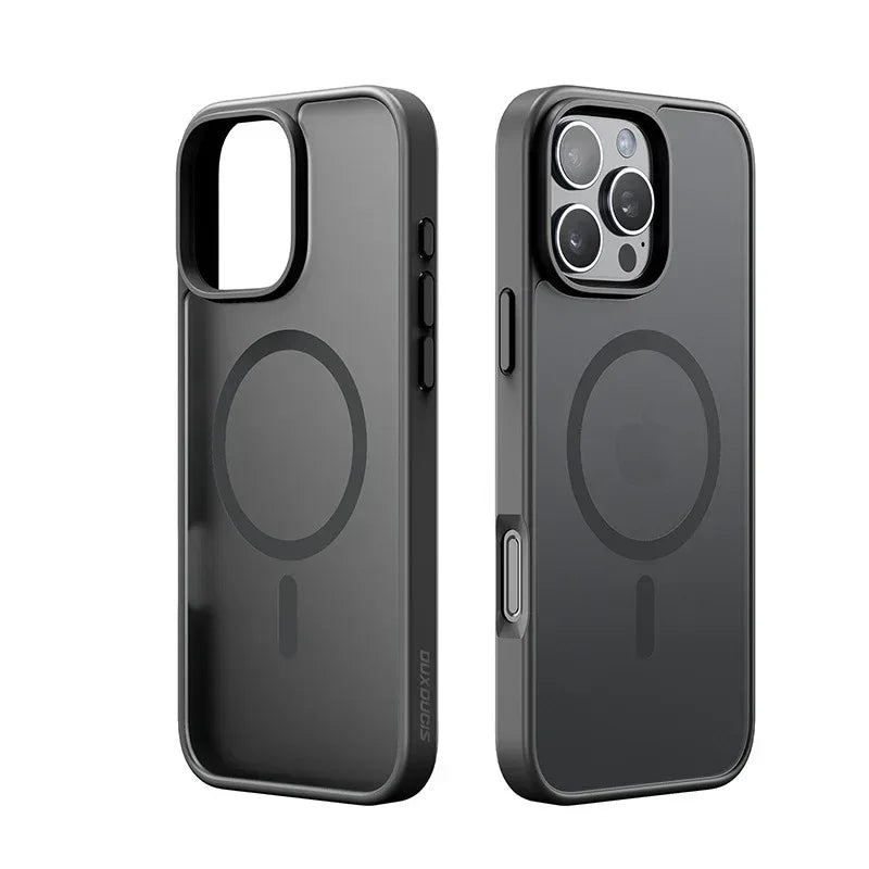 Magnetic Sense Full Cover Transparent iPhone Case - Viexta