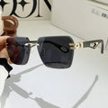 Street Shooting Ins Trendy Trimming Sunglasses - Viexta